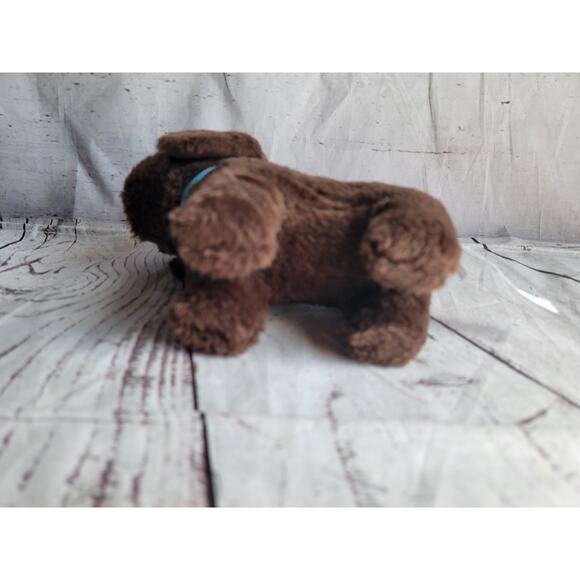 American Girl dog pet Chocolate Chip Labrador brown with collar Hard Body - Picture 6 of 9